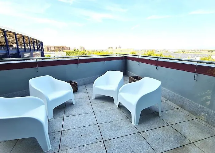 Lägenhet E-arenas With Terrace In Edificio Arenas *